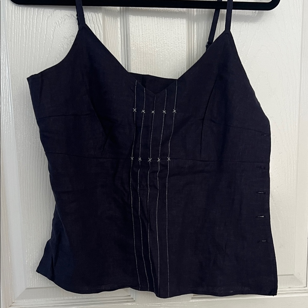 Chic Navy Camisole Top